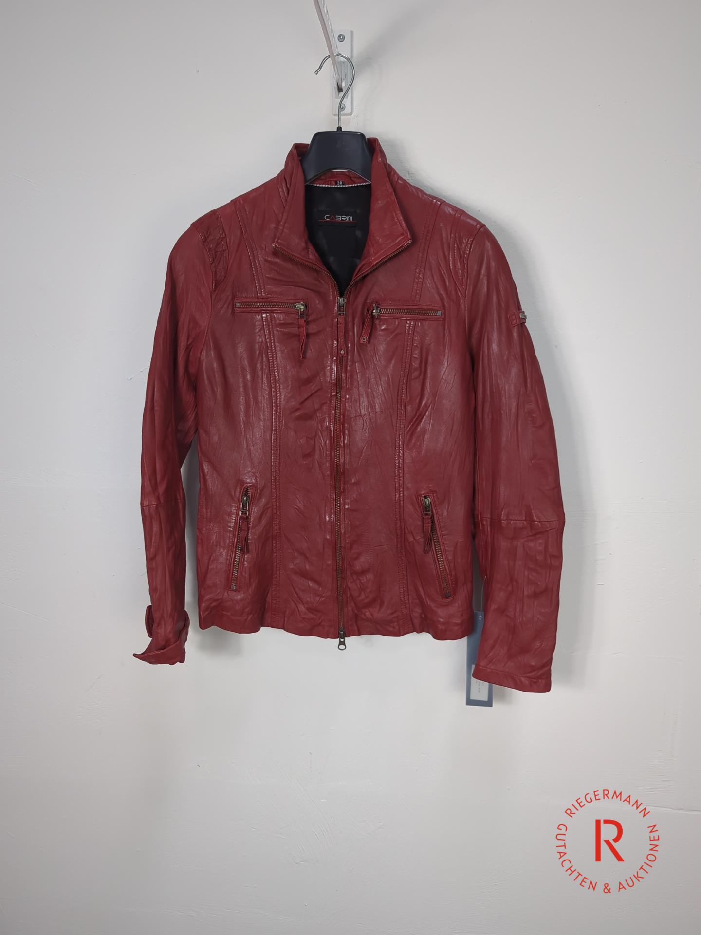 DAMEN LEDERJACKE GRÖSSE 38